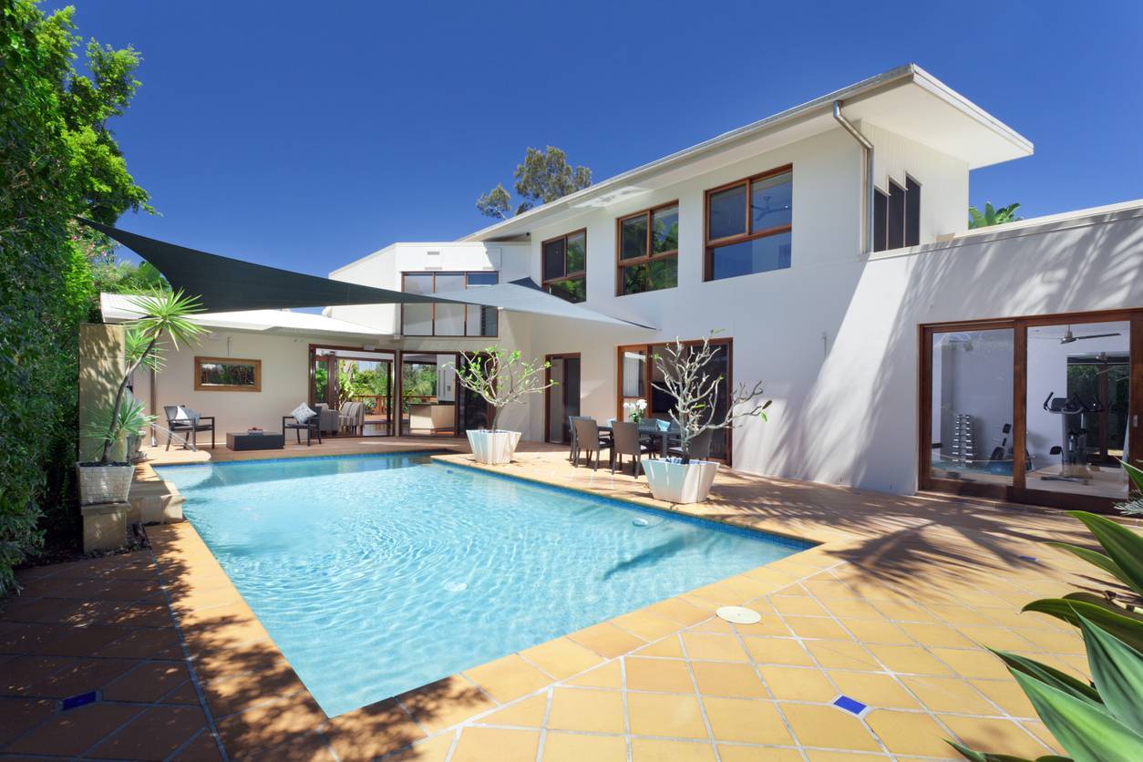 architecture villa en u