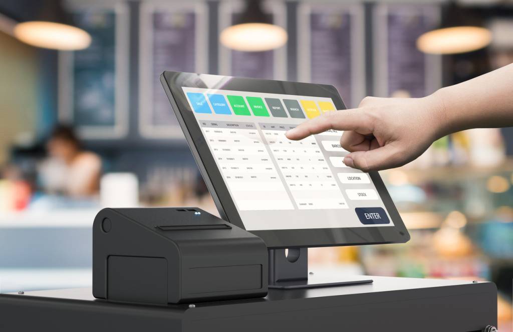 caisse enregistreuse tactile